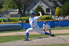 Baseball vs Babson  Wheaton College Baseball vs Babson during Semi final game of the NEWMAC Championship hosted by Wheaton. - (Photo by Keith Nordstrom) : Wheaton, baseball, NEWMAC